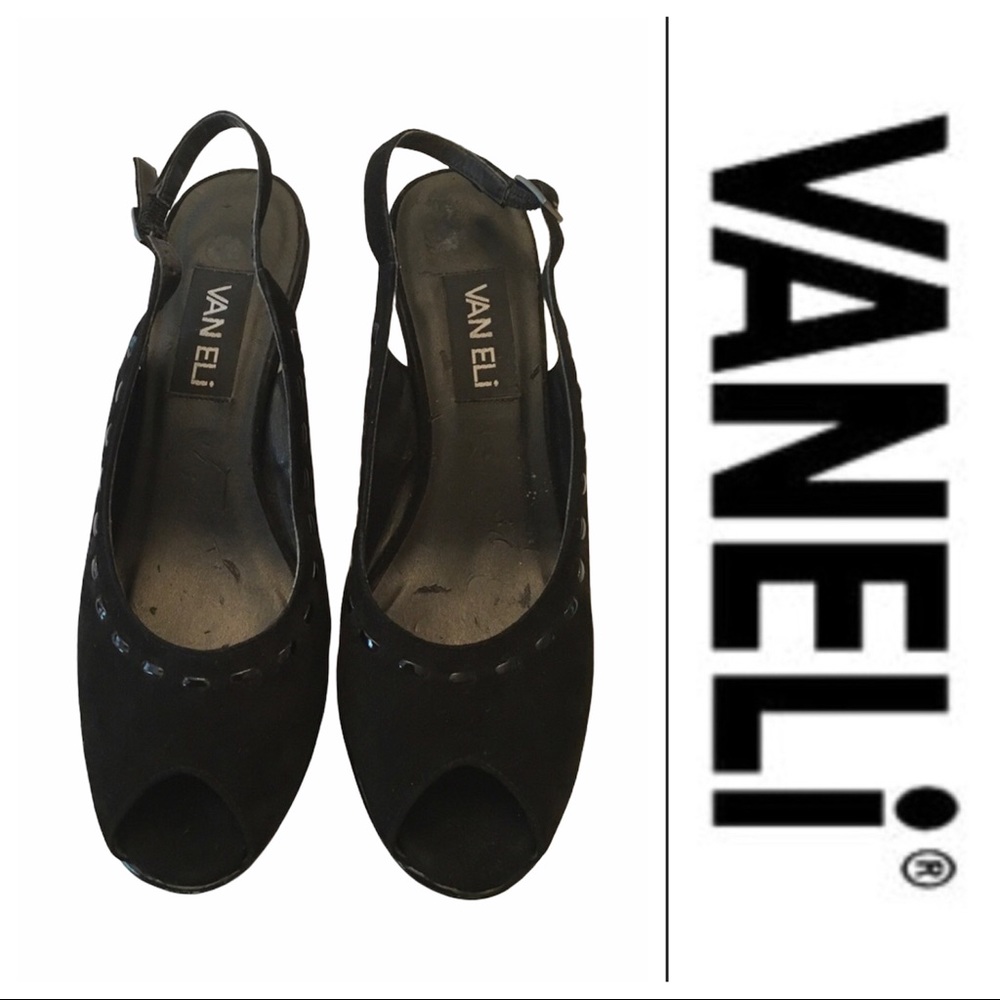 Van Eli Nubuck Leather/Suede Wedge